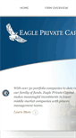 Mobile Screenshot of eagleprivatecapital.com
